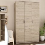 Wardrobe 120 - hanging rails, shelves