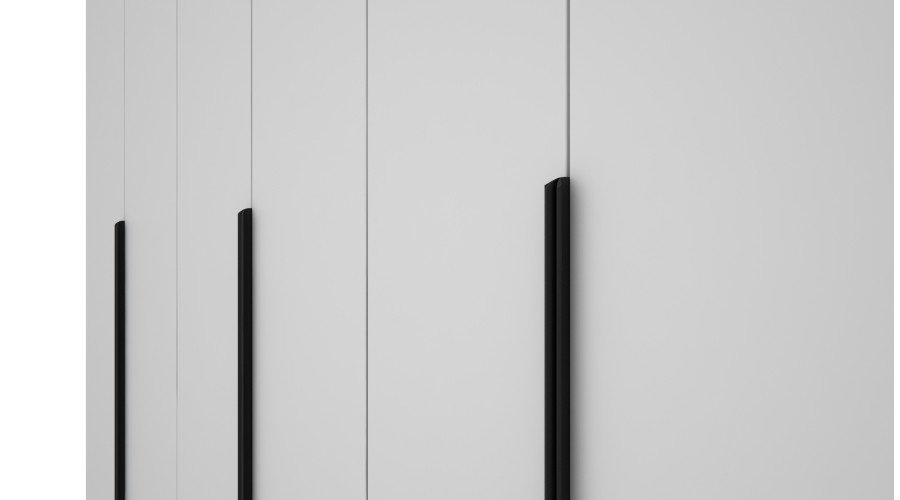 Wardrobe 240/240 - clothes hangers, internal shelves, external drawers - Image 3