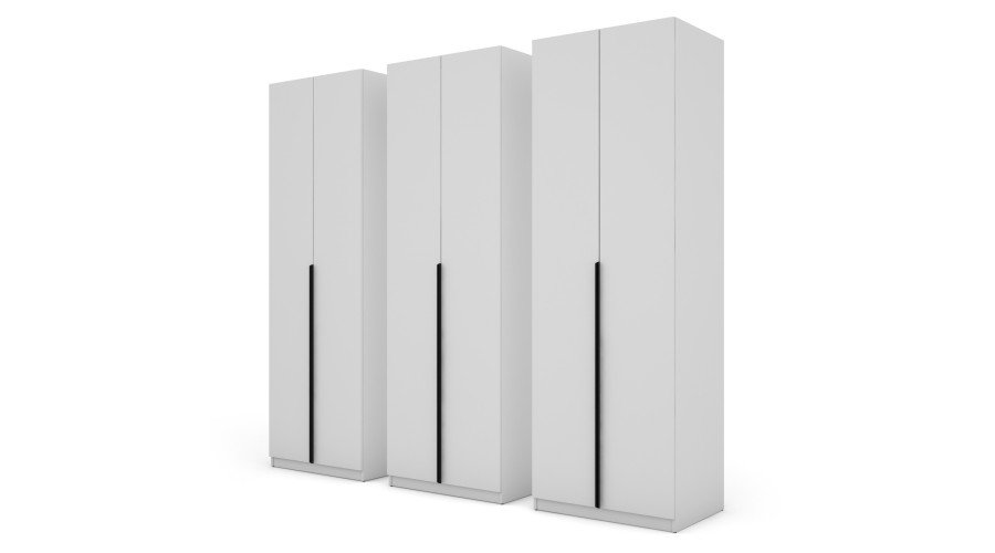 Wardrobe 240/240 - clothes hangers, internal shelves, external drawers - Image 4