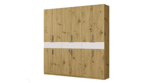Modern wardrobe with large storage compartment 270 × 240 cm