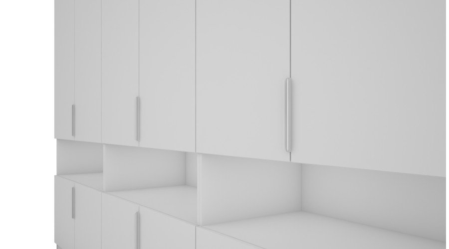 Wardrobe 330/230 - clothes rack, internal shelves, spacious internal drawers, niches with shelves - Image 6