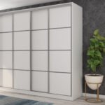 Wardrobe 4D/260 - trouser hanger, pantograph, drawers, shelves
