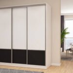 Wardrobe 4D/268 - hanging rails, pull-out shelves, drawers