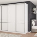 5D/360 wardrobe – hanging rails, pull-out shelves, space for an ironing board, drawers