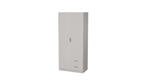 Modular wardrobe 100×225 cm with clothes rack, drawers and shelves – MAX Premium “B”