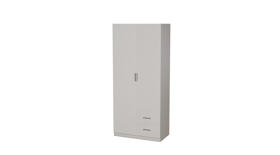Modular wardrobe 100x225 cm with clothes rack, drawers and shelves – MAX Premium "B"