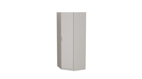 Modular corner wardrobe 89x89x225 cm with shelves and rod – MAX Premium “A”