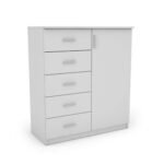 Narrow chest of drawers with 100 cm cabinet, Biel – SIENA