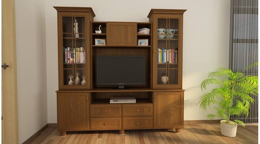 TV cabinet with space for a 200 cm TV, Wiśnia Porto – SIGNAL - Image 2