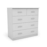 Tall chest of drawers with 5 drawers, 90 cm, Biel – MARSYLIA