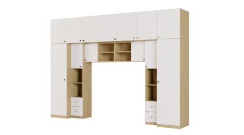 Elegant bedroom furniture with delicate knobs – Sena