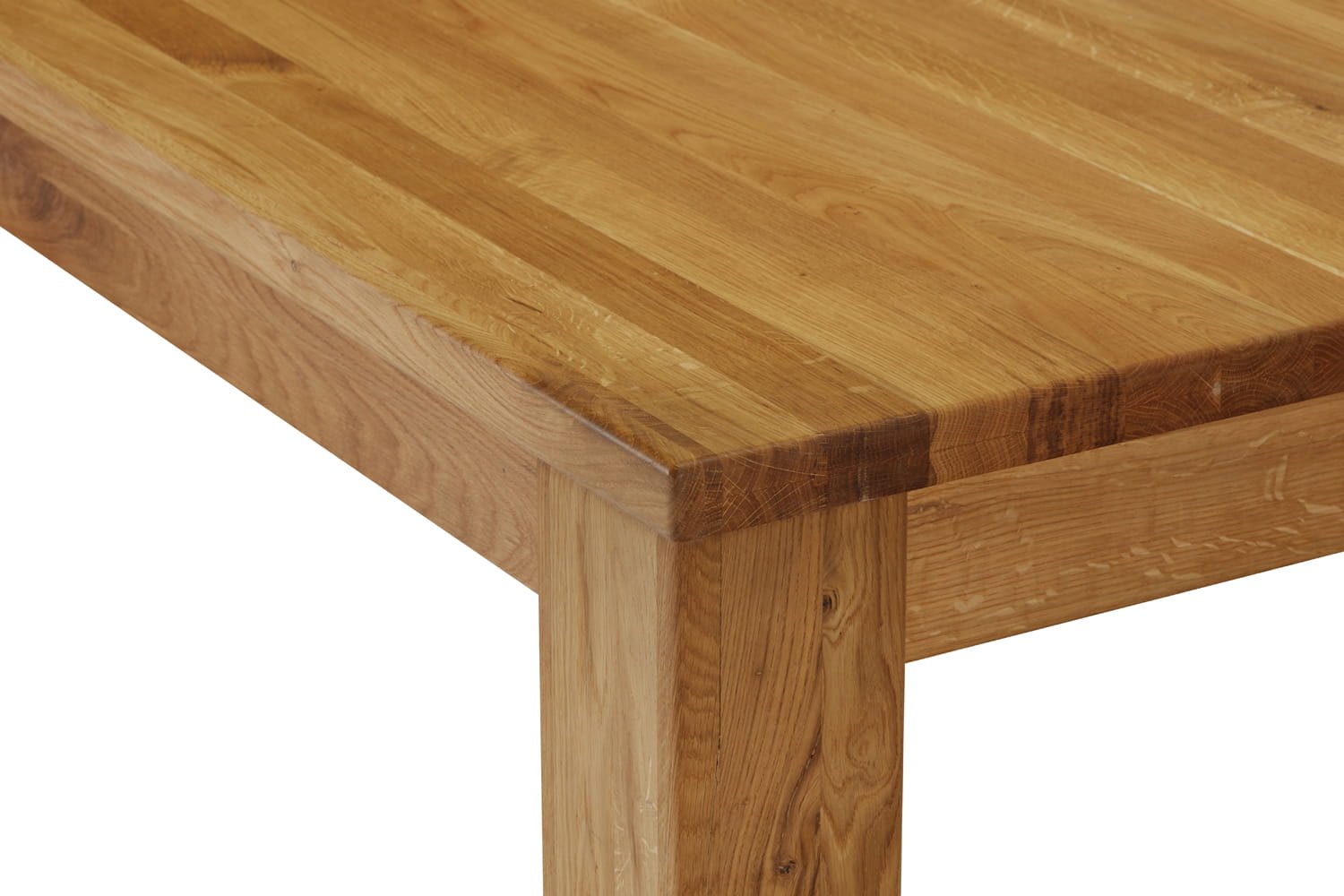 Anton extendable oak table 180(250)x90 natural oak - Image 5