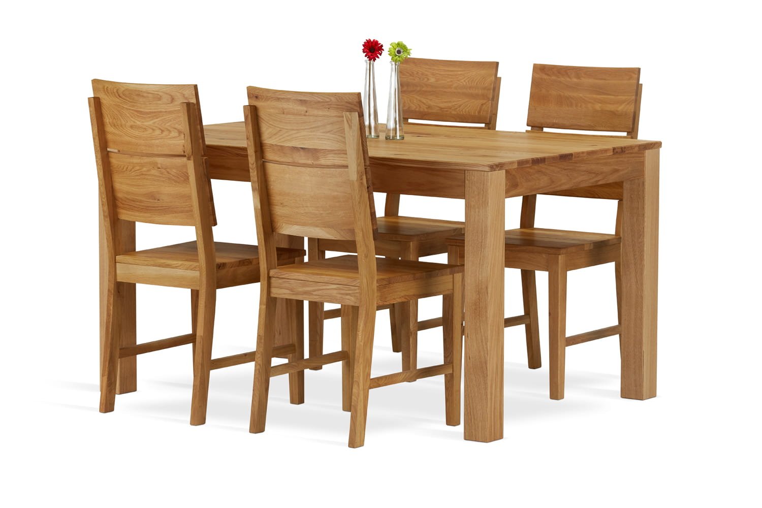 Extendable oak table BORNHOLM 160(210)x90 - Image 4