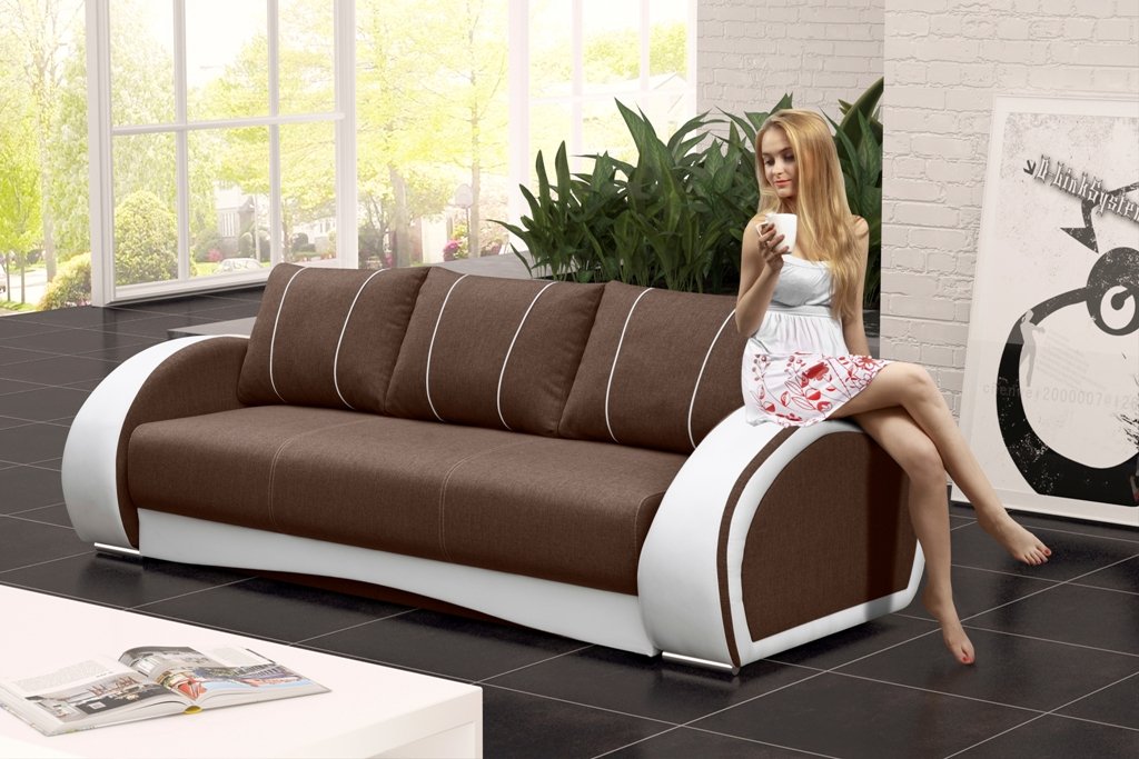 Cher sofa bed with cushions - Image 9