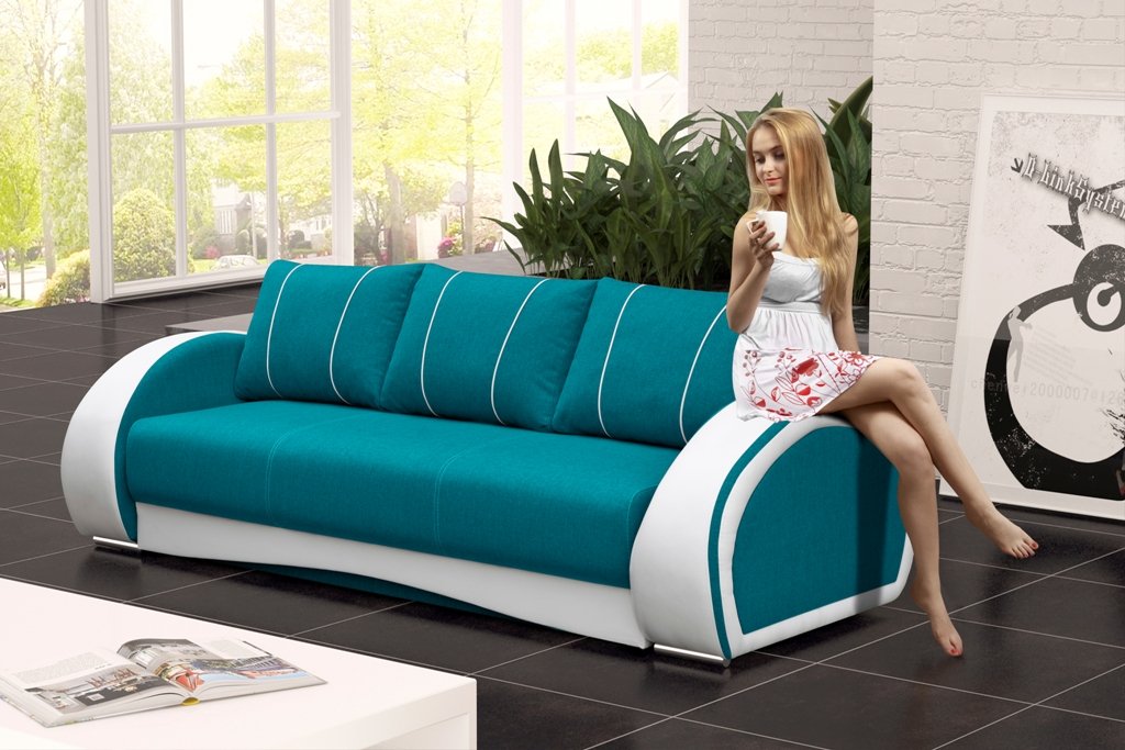Cher sofa bed with cushions - Image 7