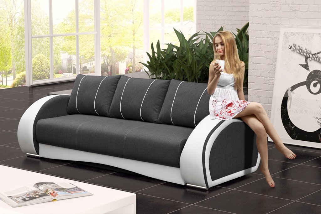 Cher sofa bed with cushions - Image 6