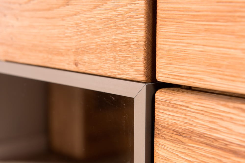 Oak display case Denver - Image 3