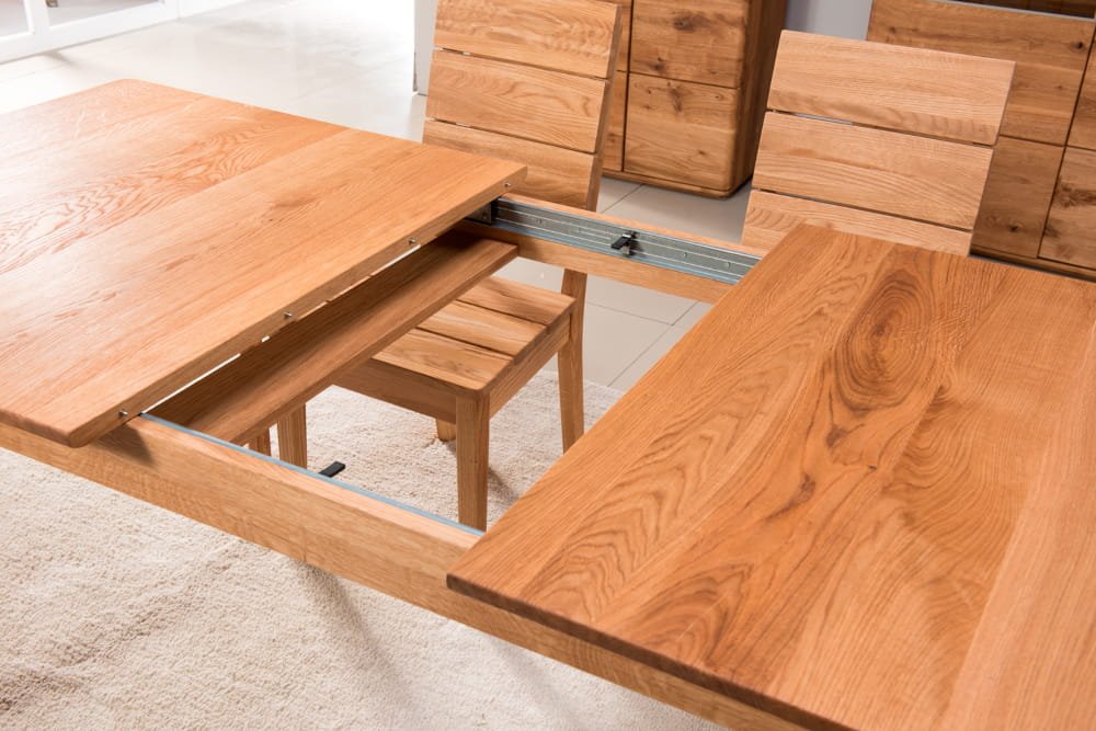 Oak table 160(240)x90 Denver - Image 3
