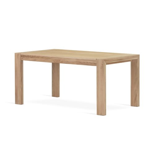 Rustic style bleached oak table 180x90