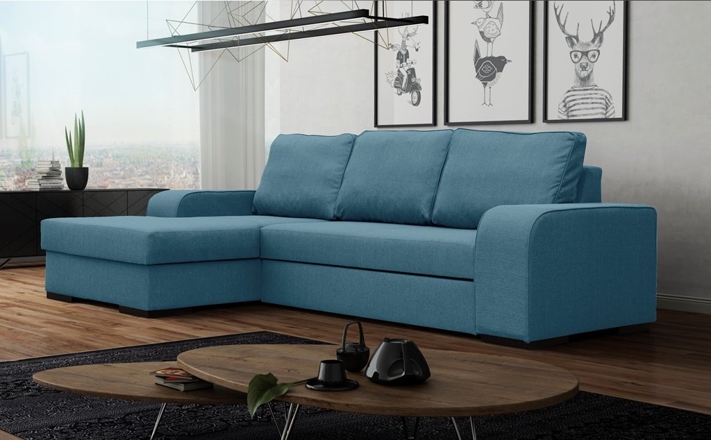 Frugo fold-out corner sofa