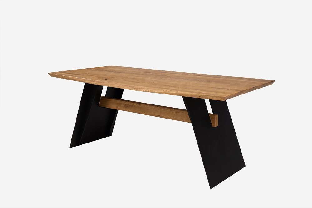 Oak panel table MODENA 240x100 - Image 2