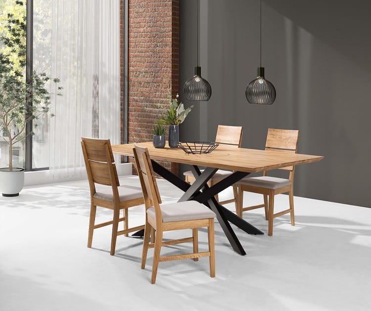IRYS oak table 160x100