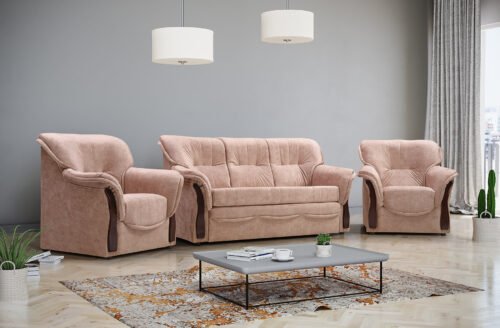 Honorata 3+1+1 sofa and armchair set