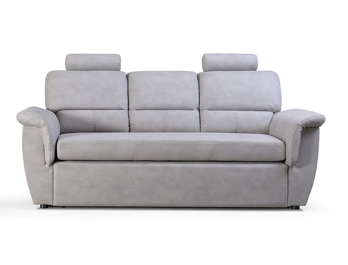 Diana three-seater sofa bed with headrests - Image 8