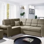Wakiki fold-out corner sofa + 2 free poufs Gr0