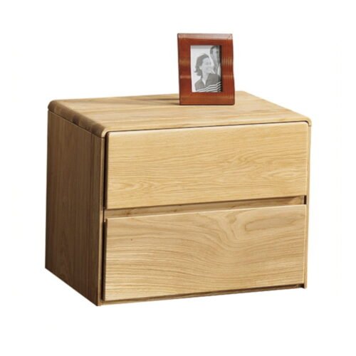 Atlanta oak bedside table