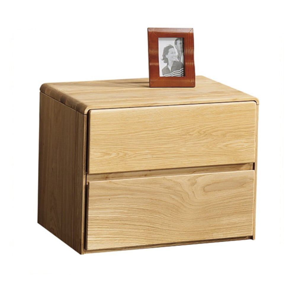 Atlanta oak bedside table