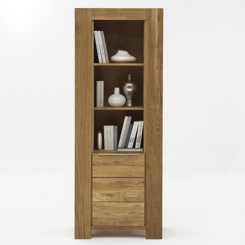 Malin oak bookshelf 3P/1D - 2363