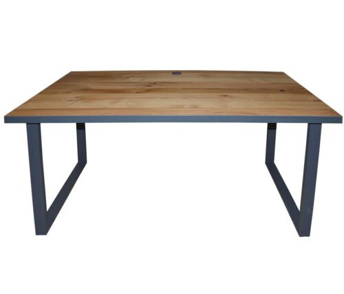 Desk with veneered board 160×80
