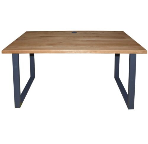 Table with metal legs 140×70