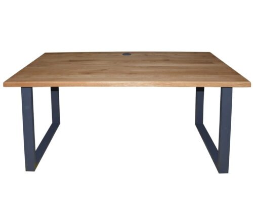 Table with metal legs 160×80