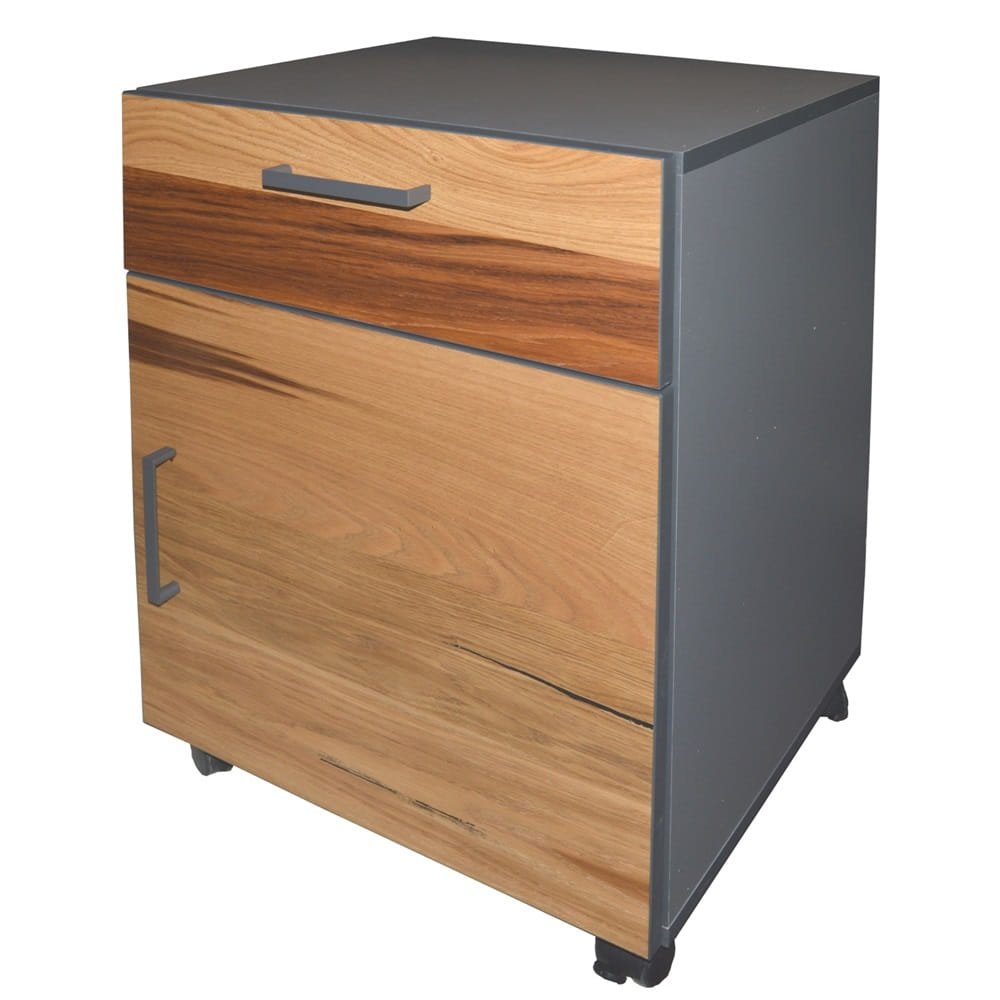Table container on wheels
