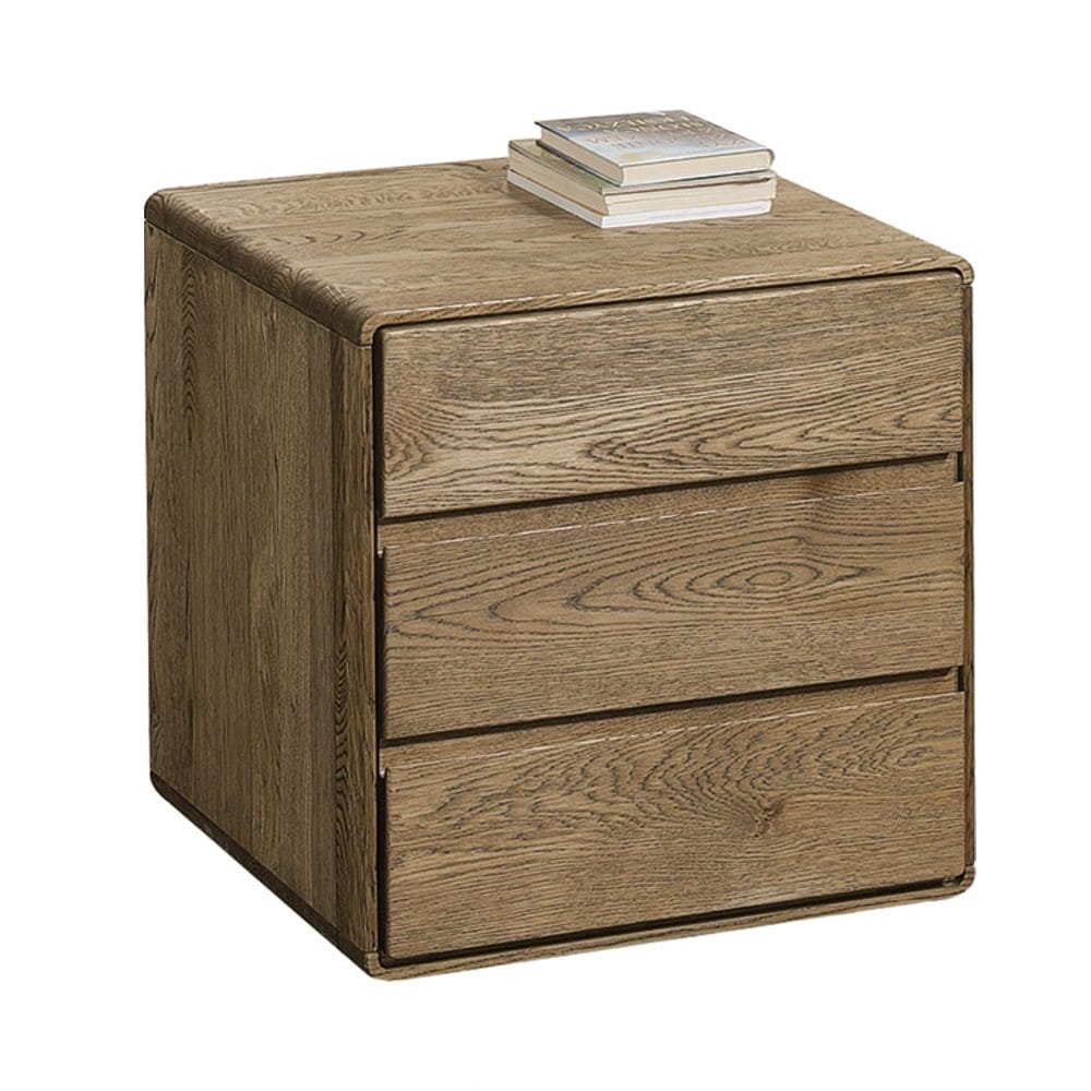 Atlanta oak bedside table