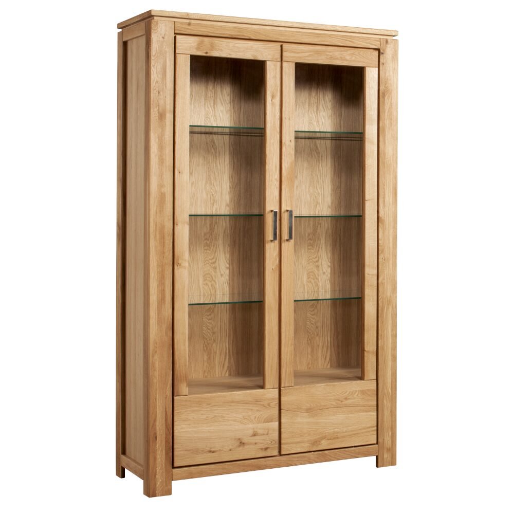 FARO two-door display cabinet