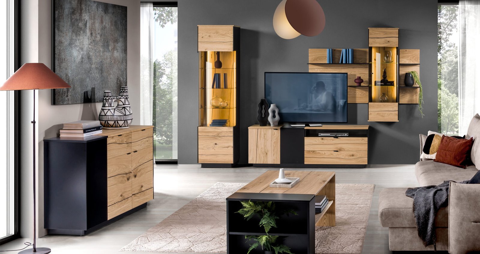 Furniture system ROSTOCK Taranko